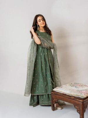 Ivora Grace Kurti Palazzo Set