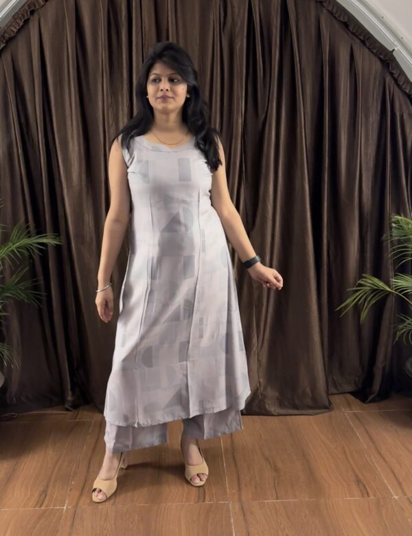 Botanic Muse Kurti Palazzo Set