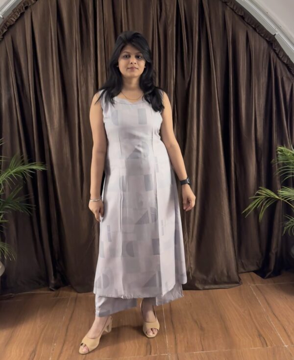 Botanic Muse Kurti Palazzo Set
