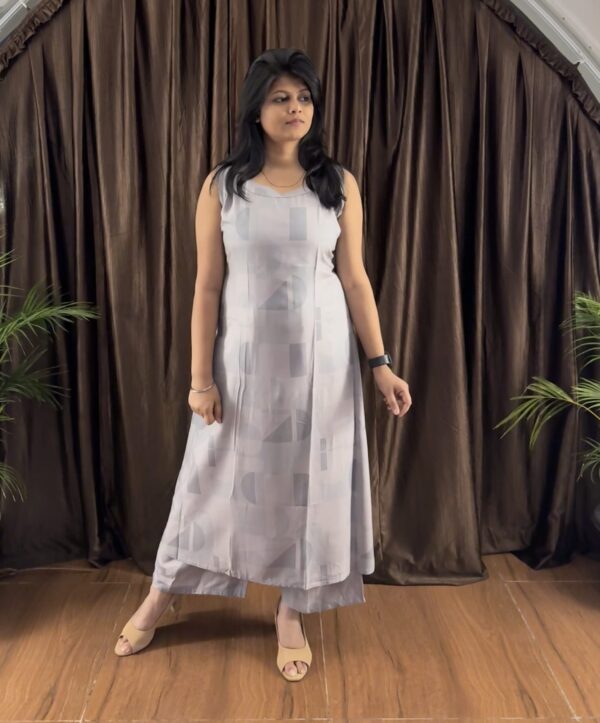 Botanic Muse Kurti Palazzo Set