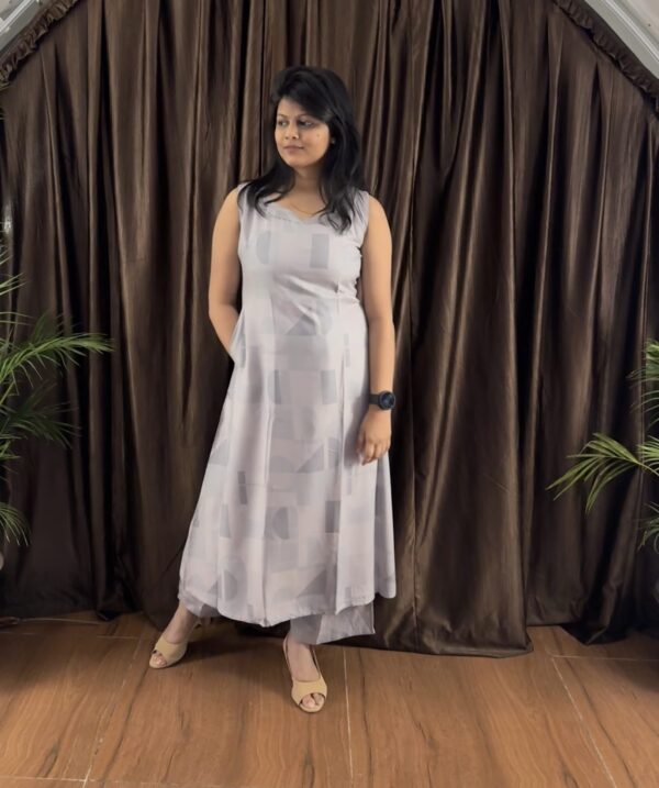Botanic Muse Kurti Palazzo Set